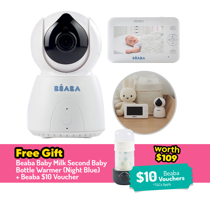 Beaba Video Baby Monitor ZEN+ + FREE GIFT